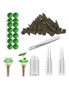 Kit de 64 Piezas Haligo para Cultivo Hidropónico - Semillas