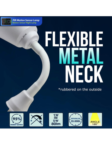 Sensor de Movimiento Luz LED 6W MaxFagell SX-700 6500K