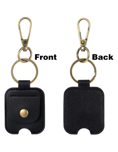 Funda de Llave de Coche Gjinxi PU Vintage 2 Pcs 13x4.5cm