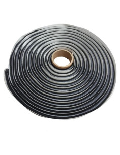 Cinta Selladora de Butilo Akexermu 4m Caucho Negro Automotriz