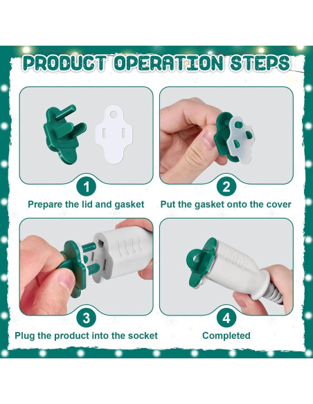 Juego de 20 juntas y cubiertas a prueba de agua TTQ