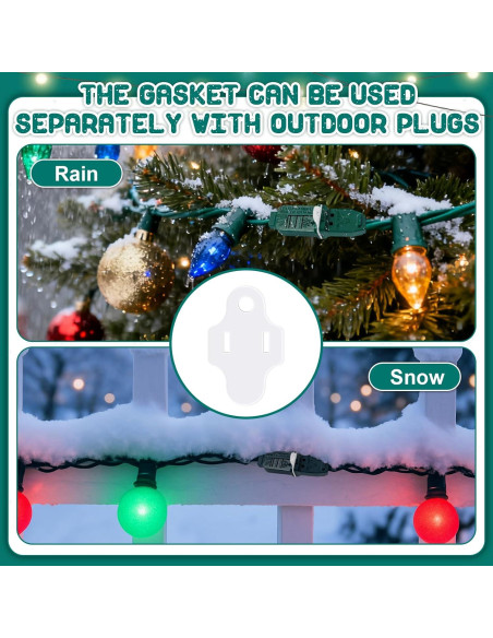 Juego de 20 juntas y cubiertas a prueba de agua TTQ