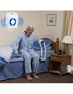 Alarma de Movimiento Inalámbrica EverNary 2 Receptores 3 Sensores 2