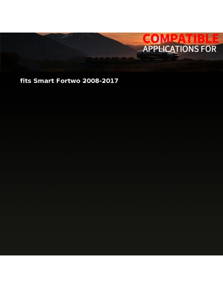 Interruptor de luz de freno DUANGKAKA para Smart Fortwo 2008-2017