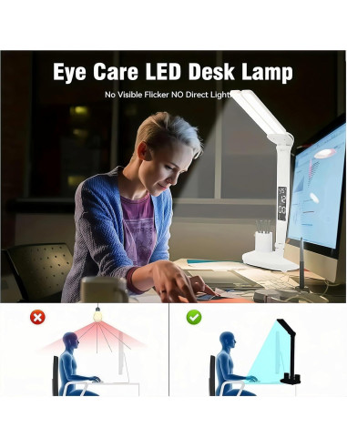 Lámpara de Escritorio LED CHICRAYS PRO ONE 2025 3 Niveles Brillo