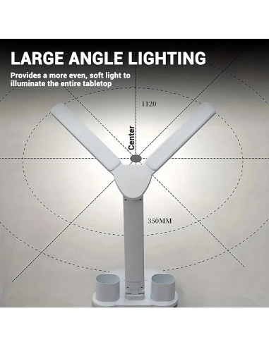 Lámpara de Escritorio LED CHICRAYS PRO ONE 2025 3 Niveles Brillo