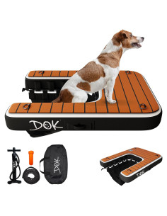 Rampa Inflable para Perros DOK Dog-DOK Mini 13.6kg PVC