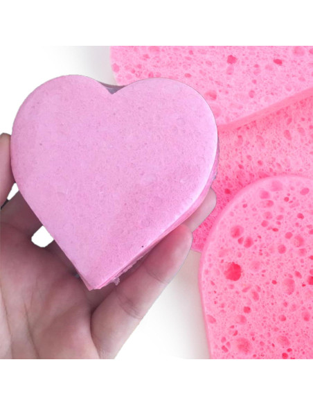 Esponjas Faciales Comprimidas Rejuvv Fushay - 25 Unidades