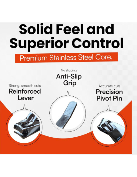 Cortauñas TITA22 Titanio Ultra Afilado 15.19cm