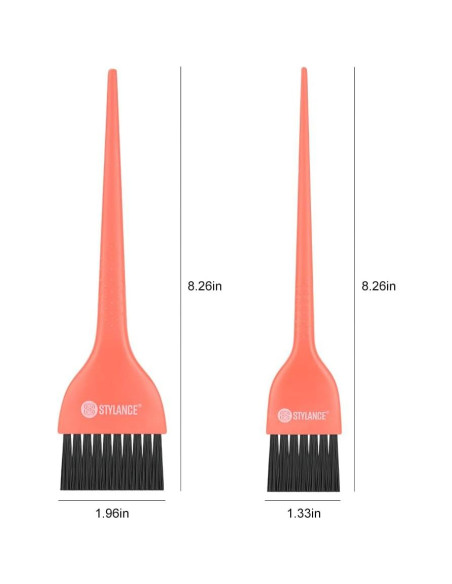 Kit de Tinte para Cabello STYLANCE 5 Piezas Naranja