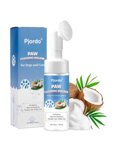 Limpiador de patas para perros y gatos Pjordo sin enjuague