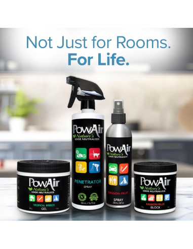 Spray Neutralizador de Olores PowAir Brisa Tropical 500ml