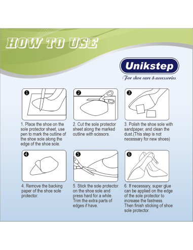 Protectores de Suela Antideslizantes UNIKSTEP 2 Pares