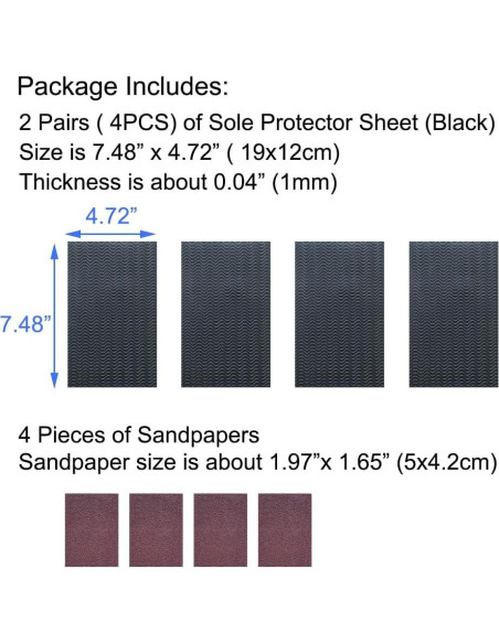 Protectores de Suela Antideslizantes UNIKSTEP 2 Pares