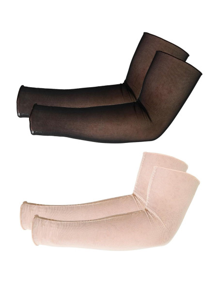 Mangas Largas Transparentes Luwint para Mujeres - 2 Pares UV