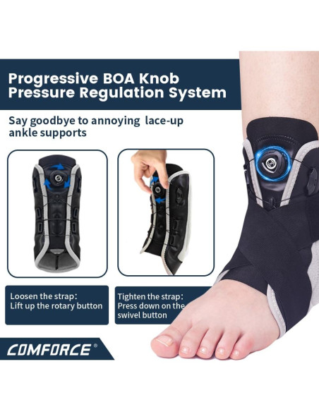 Férula para Tobillo Comforce Ajustable para Esguinces y Fascitis