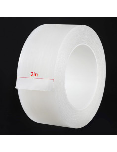 Cinta de Aislamiento Térmico Transparente ZZJMCH 5.08 cm x 50 m 2