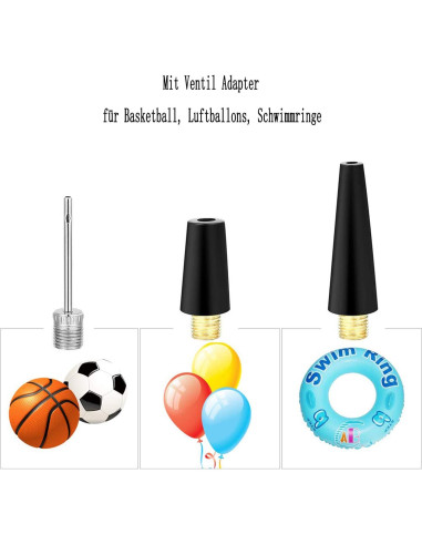 Juego de Adaptadores de Válvula de Bicicleta HDNNC 10 Piezas