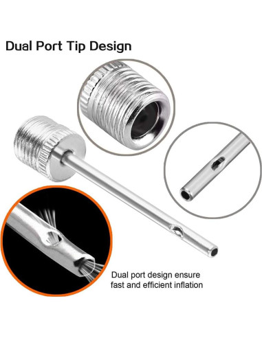 Juego de Adaptadores de Válvula de Bicicleta HDNNC 10 Piezas