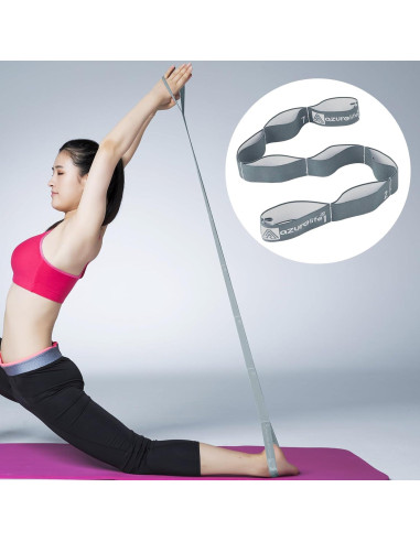 Correa Elástica Premium A AZURELIFE 83.82 cm 8 Bucles