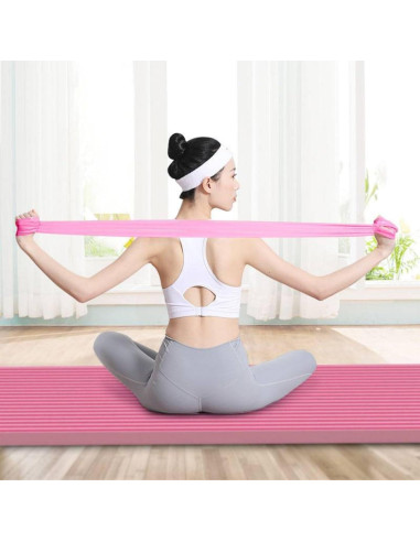 Conjunto de Pilates y Yoga Roenae con 5 Accesorios Morado