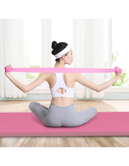 Conjunto de Pilates y Yoga Roenae con 5 Accesorios Morado