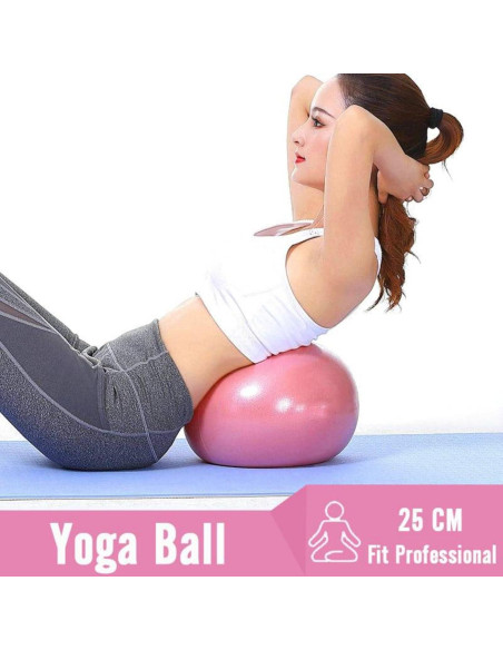 Conjunto de Pilates y Yoga Roenae con 5 Accesorios Morado