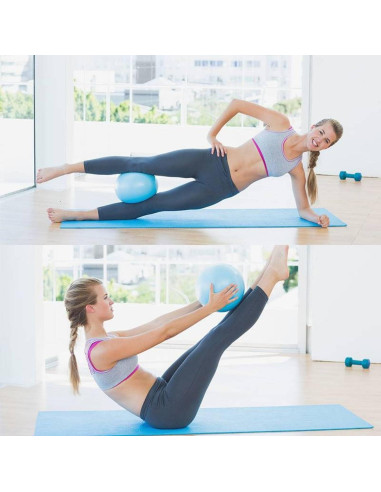 Conjunto de Pilates y Yoga Roenae con 5 Accesorios Morado