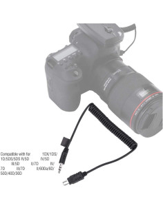 Cable de obturador remoto Mugast MC-DC2 0.5m para Nikon 2