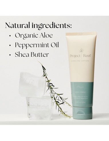 Loción Refrescante After Sun Project Reef 68g - Aloe Vera y Menta