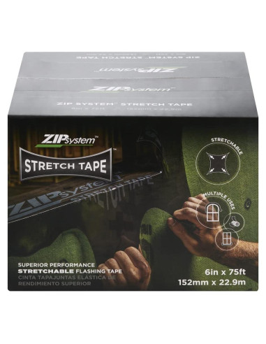 Cinta Stretch ZIP System Huber 15.24 cm x 22.86 m sellado