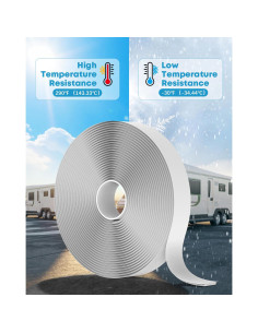 Cinta Butílica Kohree Blanca 4 Paquete 0.32cm x 1.9cm x 9.14m 2