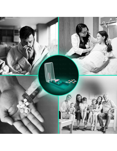 Cortador de Pastillas OTICA Healthcare TCPS1, Tamaño Viaje