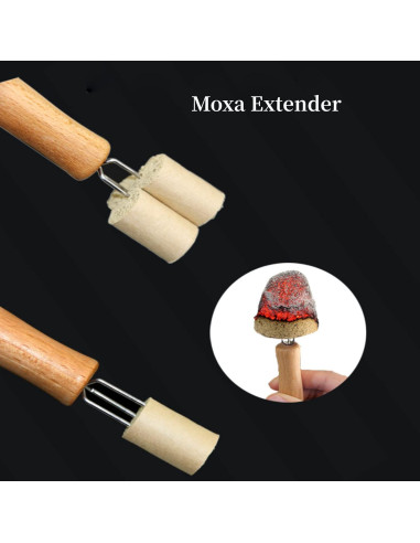 Soportes para Maíz Mumusuki, 4 Pcs, Acero Inoxidable y Madera