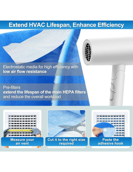 Filtros de Ventilación de Aire UCINNOVATE MERV 8 30.48x228.6cm Filtros de Ventilación de Aire UCINNOVATE MERV 8 30.48x228.6cm