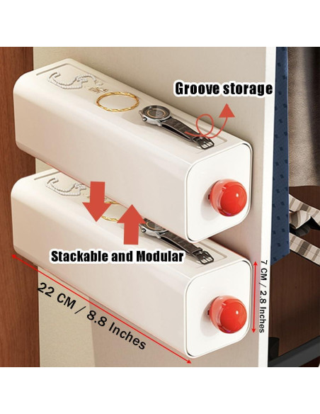 Cajón Colgante para Cápsulas de Café OULIGET Blanco