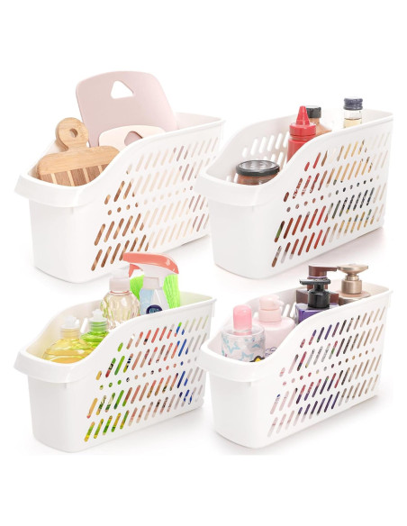 Organizador de Plástico Coloch 4 Pack para Debajo del Fregadero