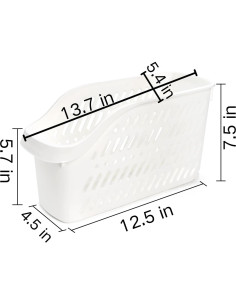 Organizador de Plástico Coloch 4 Pack para Debajo del Fregadero 2