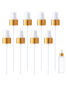 8 Tapas de Botella de Spray Alpinleux 24/410 Doradas