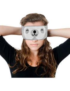 Máscara de Dormir Perezoso de Peluche VHOPMORE - Ajustable 2