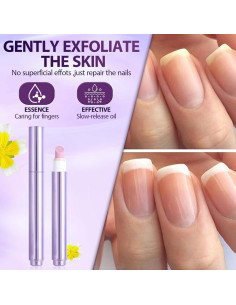 Bolígrafo de Aceite para Cutículas 3-en-1 CndiHdgo 11.4cm 2