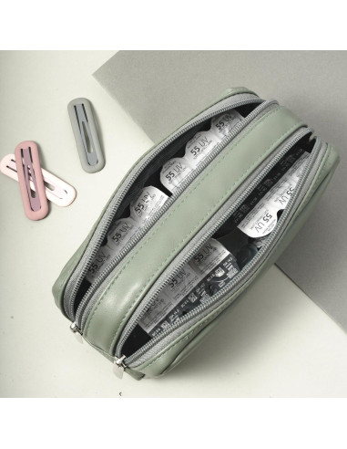 Organizador de Lentes de Contacto FQDGTFA Verde 60 Lentes