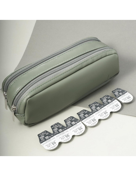 Organizador de Lentes de Contacto FQDGTFA Verde 60 Lentes