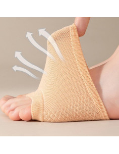 Calcetines Cortos para Dedos DUNKOING Mujeres 5 Pares Antideslizantes 2