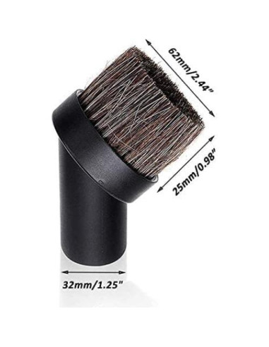 Cepillo de Polvo Universal KUJOBUY 3.18 cm Cerdas Suaves 2 Pcs