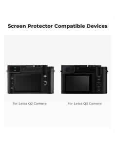 K&F Concept Protector de Pantalla para Cámara Leica Q2/Q3 - 3 Piezas 2
