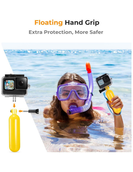 Funda Impermeable K&F Concept para GoPro Hero 13/12/11/10/9