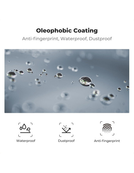 K&F Concept Protector de Pantalla para Cámara Leica Q2/Q3 - 3 Piezas