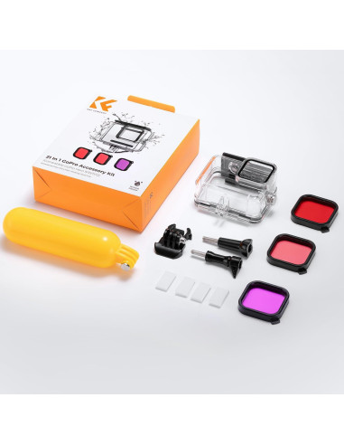 Funda Impermeable K&F Concept para GoPro Hero 13/12/11/10/9