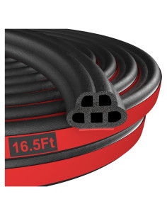 Tira de Sello Acústico para Puertas de Automóvil Alophoty 5.03 m